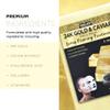Azure Cosmetics 24K Gold and Caviar Anti Aging Luxury Face Mask - Hydrating & Firming Facial Mask - Helps Reduce Wrinkles & Fine Lines - With Hyaluronic Acid & Collagen - Made in Korea - Pack of 5 view 2