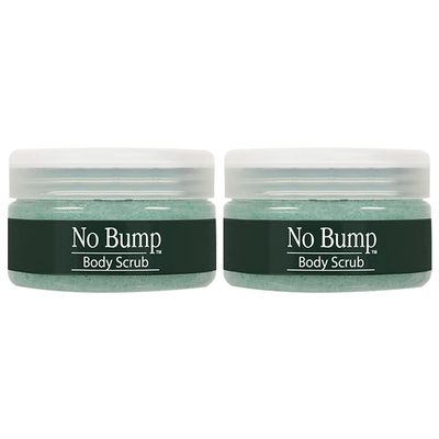 GiGi No Bump Body Scrub Bikini Exfoliating Scrub for Ingrown Hair, Razor Bumps Treatment for Women, 6 oz, 2 Pack