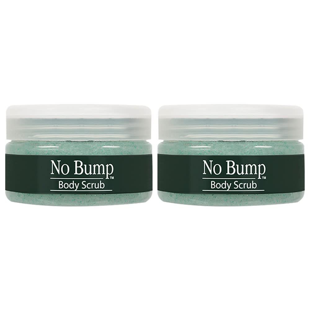 GiGi No Bump Body Scrub  Bikini Exfoliating Scrub for Ingrown Hair, Razor Bumps Treatment for Women, 6 oz, 2 Pack
