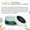 GiGi No Bump Body Scrub  Bikini Exfoliating Scrub for Ingrown Hair, Razor Bumps Treatment for Women, 6 oz, 2 Pack view 2