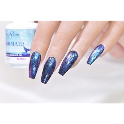 Cre8tion [MM04] Mermaid Collection Soak Off Gel [Easy Application] LED/UV cured 15mL / 0.5 fl oz