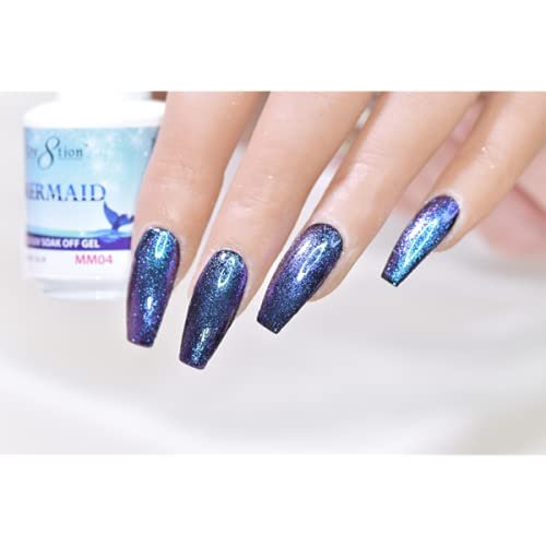 Cre8tion [MM04] Mermaid Collection Soak Off Gel [Easy Application] LED/UV cured 15mL / 0.5 fl oz
