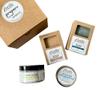The Corner Handmade Pumice Hand Scrub Gift Set, Gardeners Gift Basket, Mechanics Spa Box, Bath Kit for Him view 1