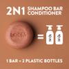 LOLE'S Shampoo Bar and Conditioner 2in1 with Argan Oil for Normal to Oily Hair, Repair & Damage Control, 99% Natural, Sustainably Sourced, 3.5Oz view 3