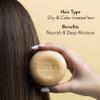 LOLE'S 2 in 1 Almond Oil Shampoo & Conditioner for Color Treated & Dry Hair, Travel Size, 99% Natural Origin, Silicone Free, 3.5Oz view 3