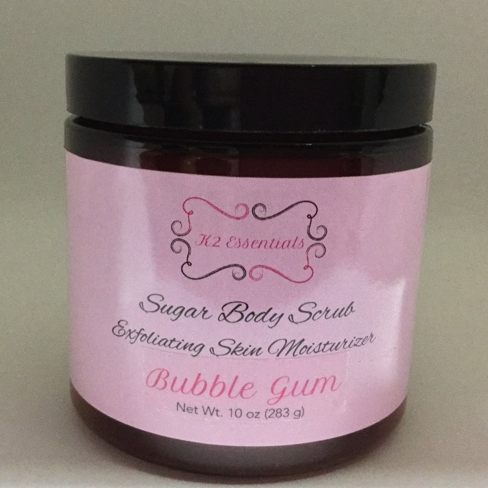 Bubble Gum Sugar Body Scrub 10 oz