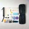 Gravel Hanging Toiletry Bag for Men and Women - Comes in 3 Sizes, Water-Resistant, Durable, Compact, Dopp Kit Travel Toiletry bag (Black, Plus) view 2