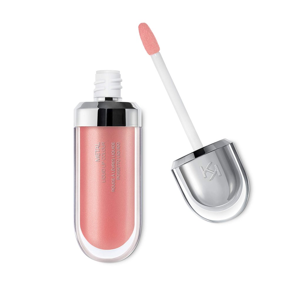 KIKO Milano Metal Liquid Lip Colour 01 | Metallic High-coverage Liquid Lipstick