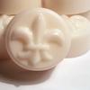 50 Pc Fleur de Lis Guest Soaps in choice of White Floral scents - view 2
