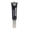 Face & Body Paint with Brush Applicator by Moon Creations - 0.50fl oz - Black view 1