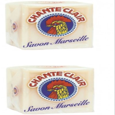 Chanteclair: Marseille Laundry Hand Wash Bar Soap 250 g/8.45 fl.oz, Pack of 2