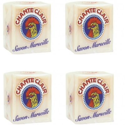 Chanteclair: Marseille Laundry Hand Wash Bar Soap 250 g/8.45 fl.oz , pack of 4