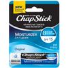 ChapStick Moisturizer (Original Flavor, 0.15 Ounce) Lip Balm Tube, Skin Protectant, Lip Care, SPF 15 (Pack of 12), Blue view 1