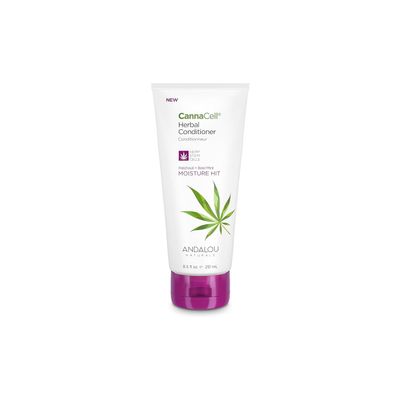 Andalou Naturals CannaCell Herbal Conditioner, Moisture Hit, 8.5 Ounce