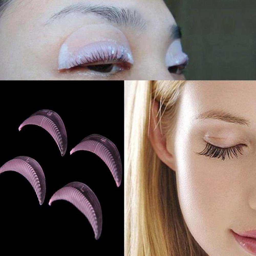 5 pairs 10pc silicone durable eyelash permanent Curling Root Lifting False Eyelash Shield Pad