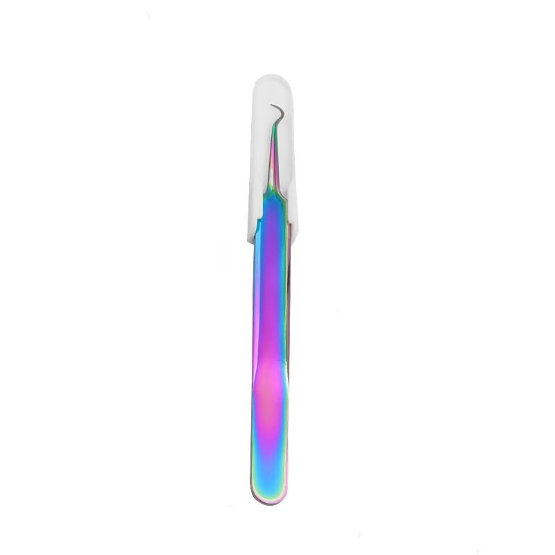 Superior ZRL Stainless Steel Colorful Acne Clips Needle Tweezers Blackhead Remover Blemish Pimple Extractor Tools Skin Care