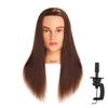 Hairingrid Mannequin Head 20"-22" 100% Human Hair Hairdresser Cosmetology Mannequin Manikin Training Head Hair and Free Clamp Holder (1907LB0414A) view 1