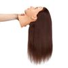 Hairingrid Mannequin Head 20"-22" 100% Human Hair Hairdresser Cosmetology Mannequin Manikin Training Head Hair and Free Clamp Holder (1907LB0414A) view 4