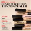 THESAEM Cover Perfection Tip Concealer 0.2 fl.oz. - 0.5 Ice Beige Neutral Beige for Light Skin Tones 13-19 - High Coverage Long Lasting Concealer - Korean Makeup for Dark Circles & Blemishes view 2