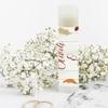 Andaz Press Personalized Bridal Shower Bachelorette Party Lip Balm Party Favors, Fallin' in Love Autumn Fall Leaves, Bride's Name and Date, 12-Pack, Custom view 4