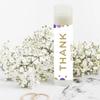 Andaz Press Bridal Shower Bachelorette Party Lip Balm Party Favors, Lavender Purple Faux Gold Glitter Confetti Dots, Thank You for Celebrating With Us, 12-Pack view 4