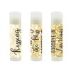 Andaz Press Bridal Shower Bachelorette Party Lip Balm Party Favors, Faux Gold Glitter Shimmer, Kissing the Miss Goodbye in Las Vegas, 12-Pack view 2