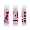 Andaz Press Bridal Shower Bachelorette Party Lip Balm Party Favors, Paris Eiffel Tower, Kissing the Single Life Goodbye, 12-Pack view 2