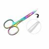 Superior ZRL Neu Designed Edelstahl Farbe Titan Augenbraue Make-up Augenbraue Schnheit schrferes Werkzeug view 2