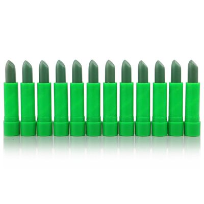 2PCS Aloe Vera Mood Lipstick Green Color (12pc/pk) by Princessa