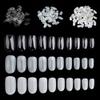 600Pcs Nail Tips Full Cover False Nails 10 Sizes- for Nail Salons and DIY Nail Art (Clear) view 3