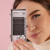 Eyebrow Extensions Kit with 1 x Trays of Mink Eyebrows in Black Comes on Mixed Length Trays 5-8 Mm Mix, Eyebrow Extension Glue Clear & Extension Tweezers by Kc Republic view 3