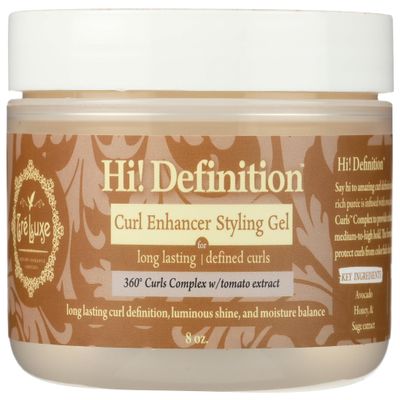 TRELUXE Hi! Definition Curl Enhancer Styling Gel, 8 FZ