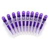 10pcs/set Multicolor Croc Clips Transparent Plastic Hairdresser Clip Hair Styling Sectioning Barrettes Professional Non Slip Alligator Clip Salon DIY Accessories Hairpins (10pcs-Purple) view 1