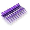 10pcs/set Multicolor Croc Clips Transparent Plastic Hairdresser Clip Hair Styling Sectioning Barrettes Professional Non Slip Alligator Clip Salon DIY Accessories Hairpins (10pcs-Purple) view 2