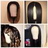 GEX 20"-24" Cork Canvas Block Head Mannequin Head Wig Display Styling Head With Mount Hole 20" view 4