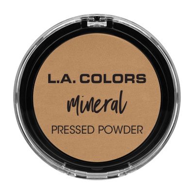 L.A. COLORS Mineral Pressed Powder, Warm Caramel CMP378