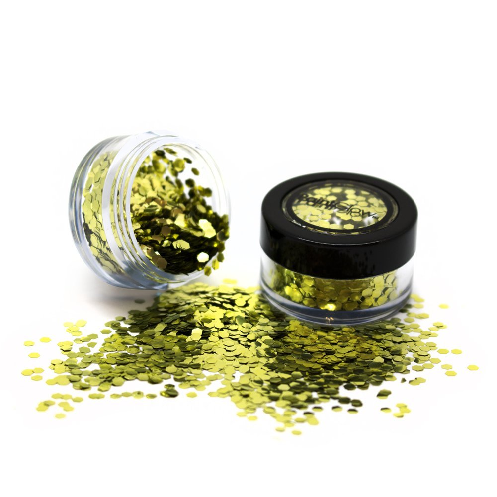 Biodegradable Glitter cosmetic grade from PaintGlow (Vegan) body face glitter