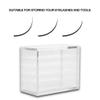 5-Layer Clear False Eyelash Case with Glue Pallets & Grafting Holders Compact, Stackable, Travel-Friendly Makeup Storage Box Fit for Strip Lashes view 4