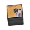Foilichi A182-04002 Ukiyo-e Foil Jewelry Box, Monosei no Pine, 3.1 x 3.1 x 2.6 inches (8 x 8 x 6.5 cm), Uses Kanazawa Foil view 1