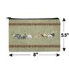 Hunting Big Game Deer Elk Bear Makeup Cosmetic Bag Organizer Pouch view 4