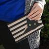 Black Cat In Window Makeup Cosmetic Bag Organizer Pouch view 3