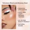 GA-DE Velveteen Blush and Shimmer Duet, 12 - Formulated with Micronized Pearls and Pigments for Sculpting Face and Dcollet - Paraben-Free - 0.26 oz view 2