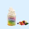 Jellybean Whipped Body Butter, natural lotion, organic, 8oz jar, made with shea butter, mango butter, coconut oil, almond oil view 2