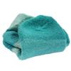 BambooMN Women's X-Large Fuzzy Soft Aloe Infused Nylon Spa Socks, Aquamarine, 3 Pairs view 2