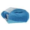 BambooMN Women's X-Large Fuzzy Soft Aloe Infused Nylon Spa Socks, Blueberry, 3 Pairs view 3