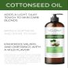 Cotton Seed Oil by Velona - 32 Fl Oz | 100% Pure and Natural Carrier Oil | Refined, Cold pressed | Cooking, Skin, Face, Body, Hair Care | Use Today - Enjoy Results view 2