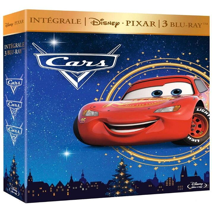 Cars, Quatre roues + Cars 2 + Cars 3 [Blu-ray]