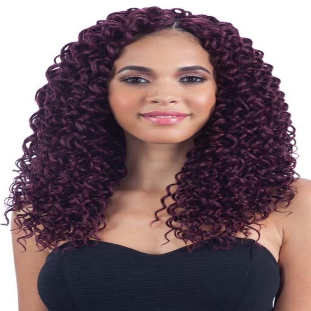 MULTI PACK DEALS! FreeTress Synthetic Hair Crochet Braids Beach Curl 12" (4-PACK, OT530)