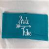 Bride Tribe, Arrow, Rhinestone, Headband, Green, White view 1