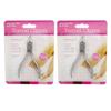 2 Stainless Steel Toe Nail Nipper Clipper Cutter Chiropody Ingrown Pedicure Tool view 1
